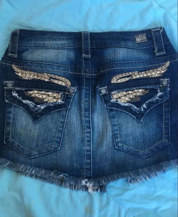 saia jeans caos  - Foto 3