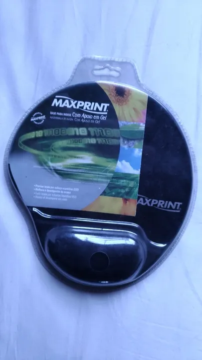 Mouse Pad Com Apoio Em Gel Maxprint novo em perfeito estado de conservação!