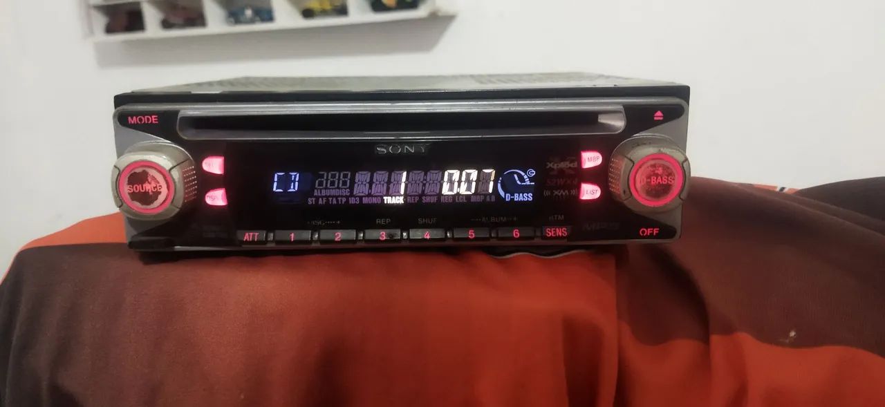 Sony cdx MP30 (NÃO TEM USB)