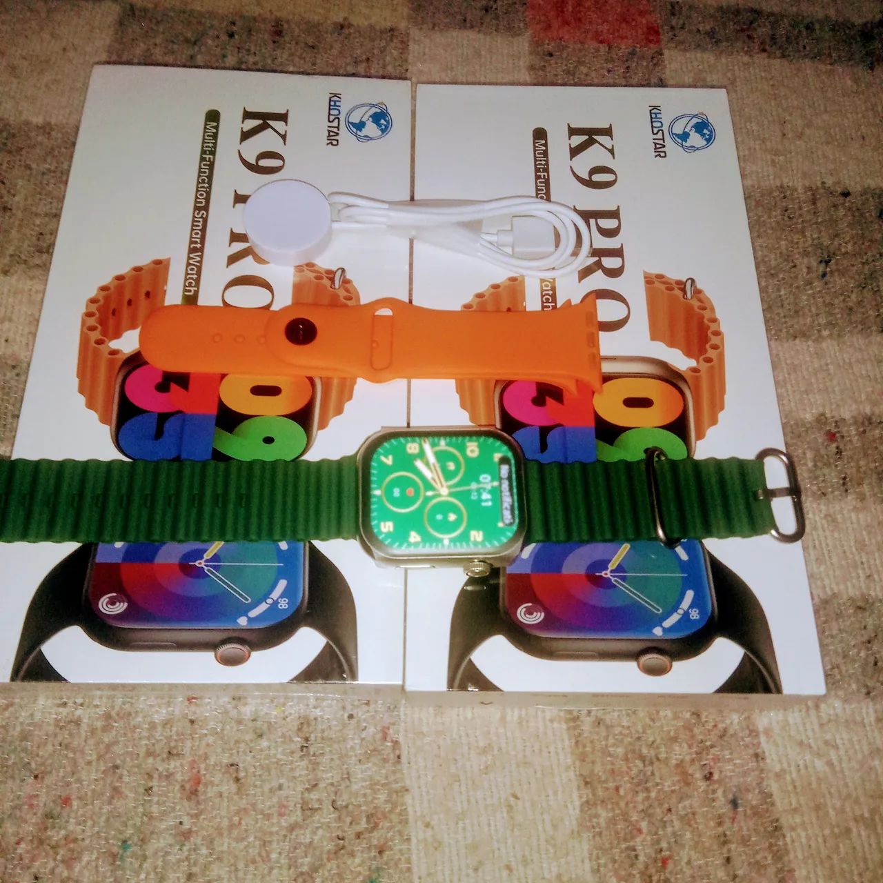 Relógio K9 pro acompanha 2  pulseira cores a escolher promoção Quem pegar pegou - Foto 5