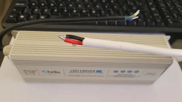 Fonte eletrônica 100W 8,33A BIVOLT (driver) brilia - Foto 2