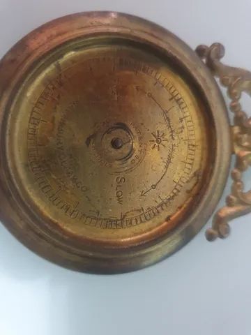 chave e pêndulo originais para relógio waterbury modelo oito - Foto 3