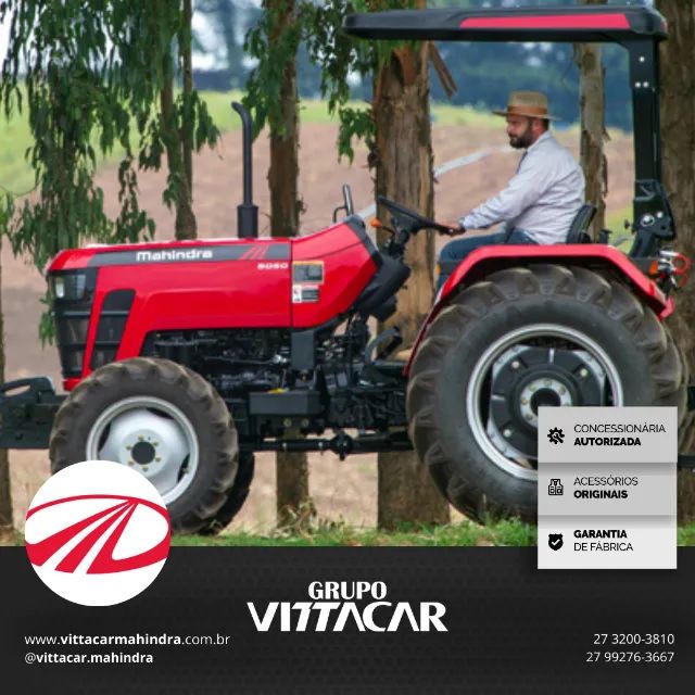 Mahindra modelo 5050 ano 2024 Trator - Foto 6