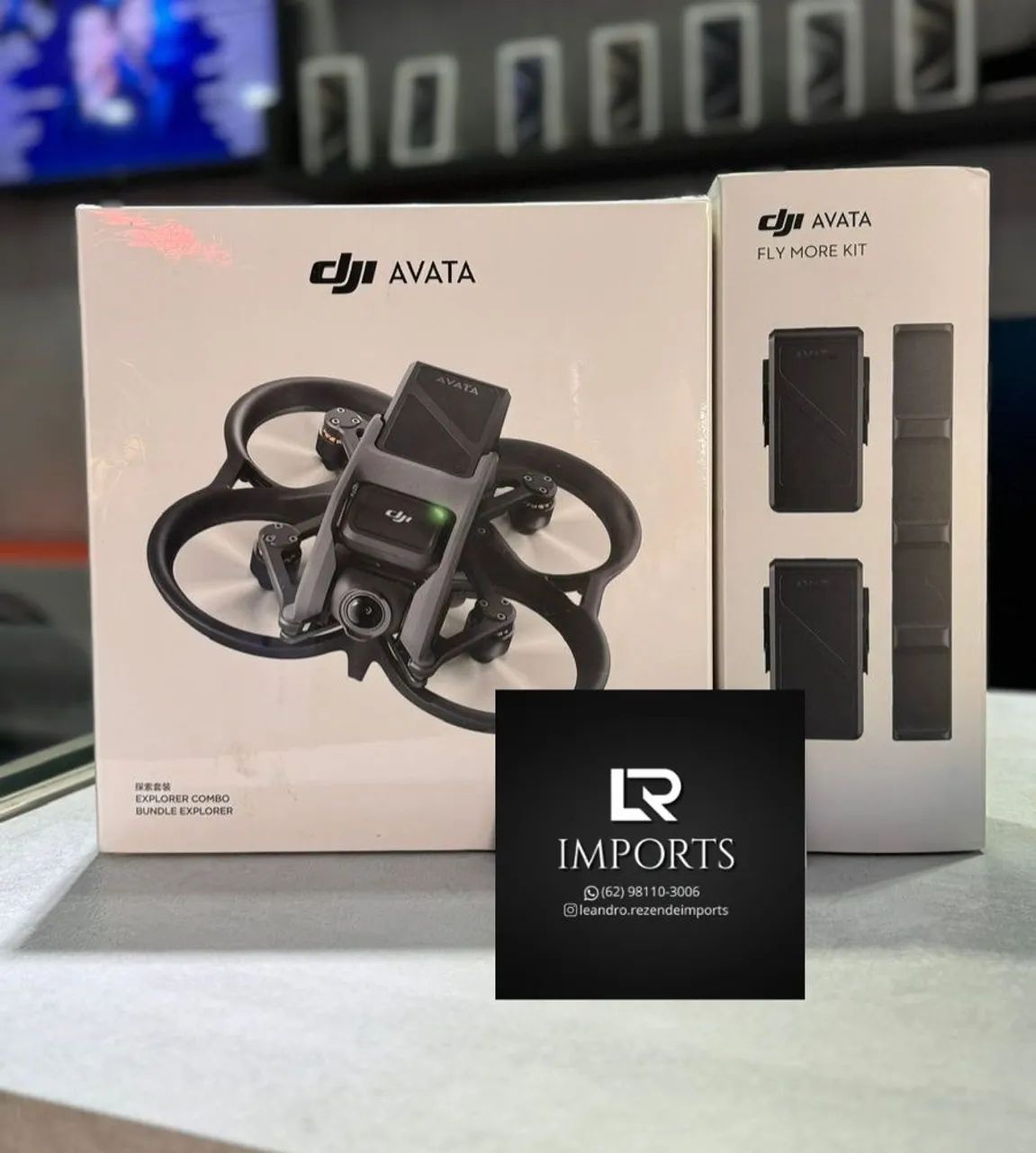 DJI Avata 1 Explorer Combo + Fly More Kit (NOVO/LACRADO