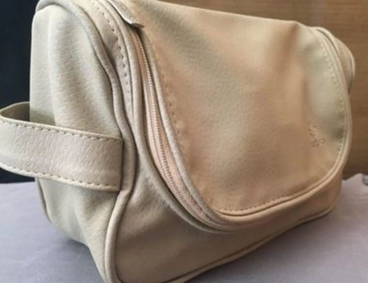 Necessaire Couro Natura - Foto 4