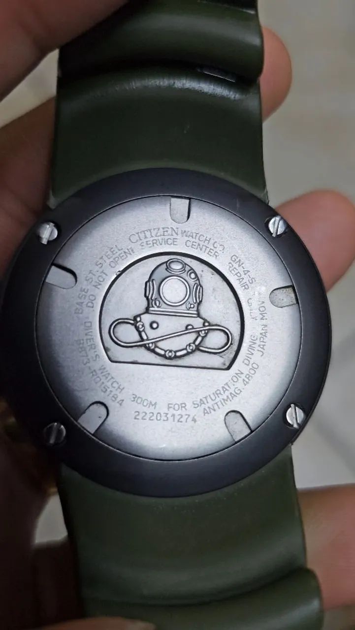 Relógio Citizen Ecozilla verde BJ8057-17X - Acessórios - Jardim