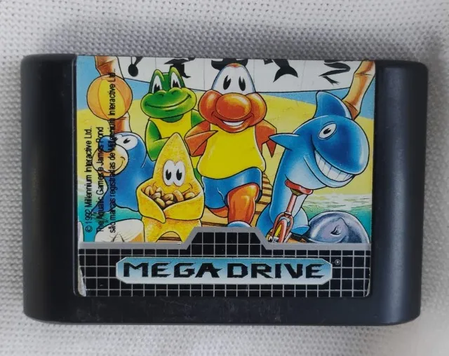 The Aquatic Games Estrelando James Pond e The Aquabats Tectoy
