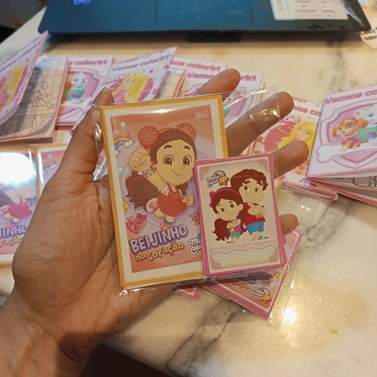 Lembrancinha personalizada Livros de colorir + jogo da memoria infantis diversos - Foto 2