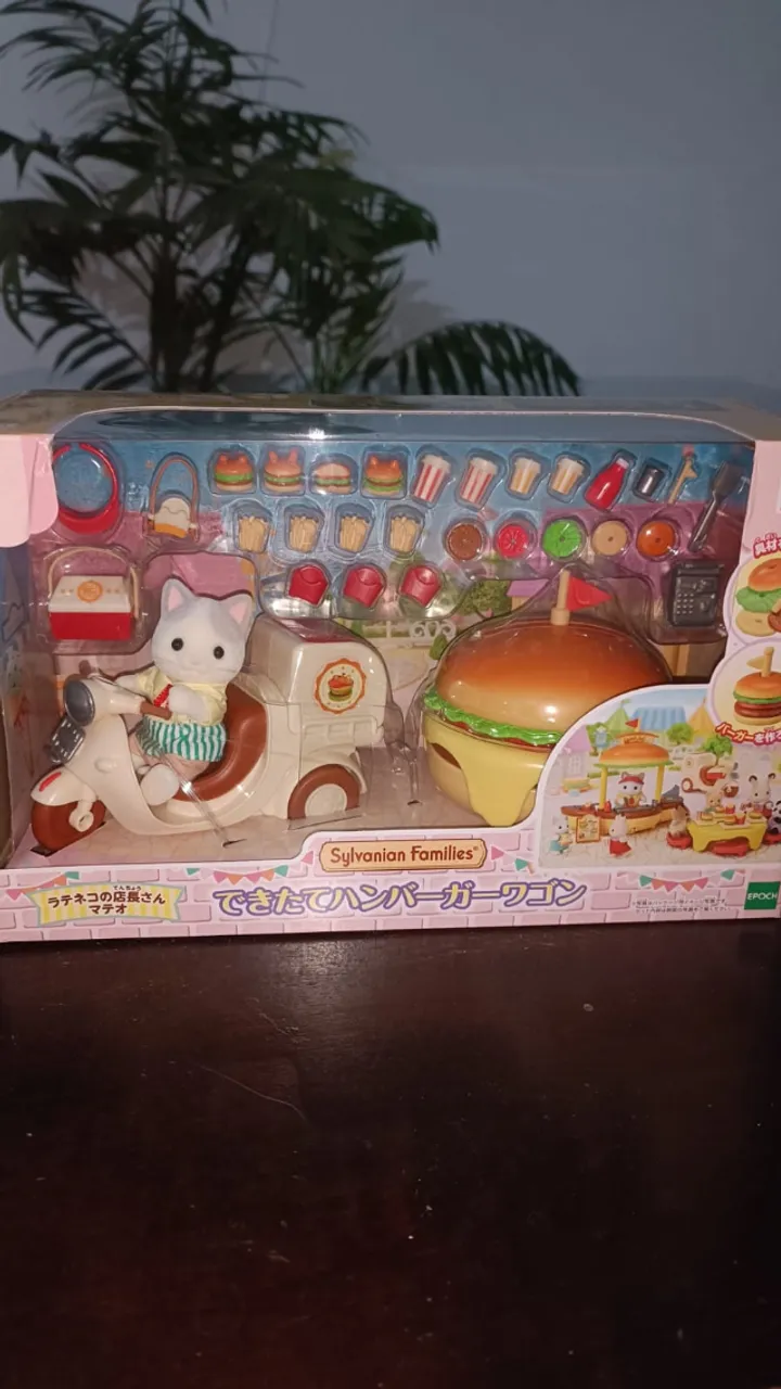 Pronta Entrega Sylvanian Families Carro do Hamburguer