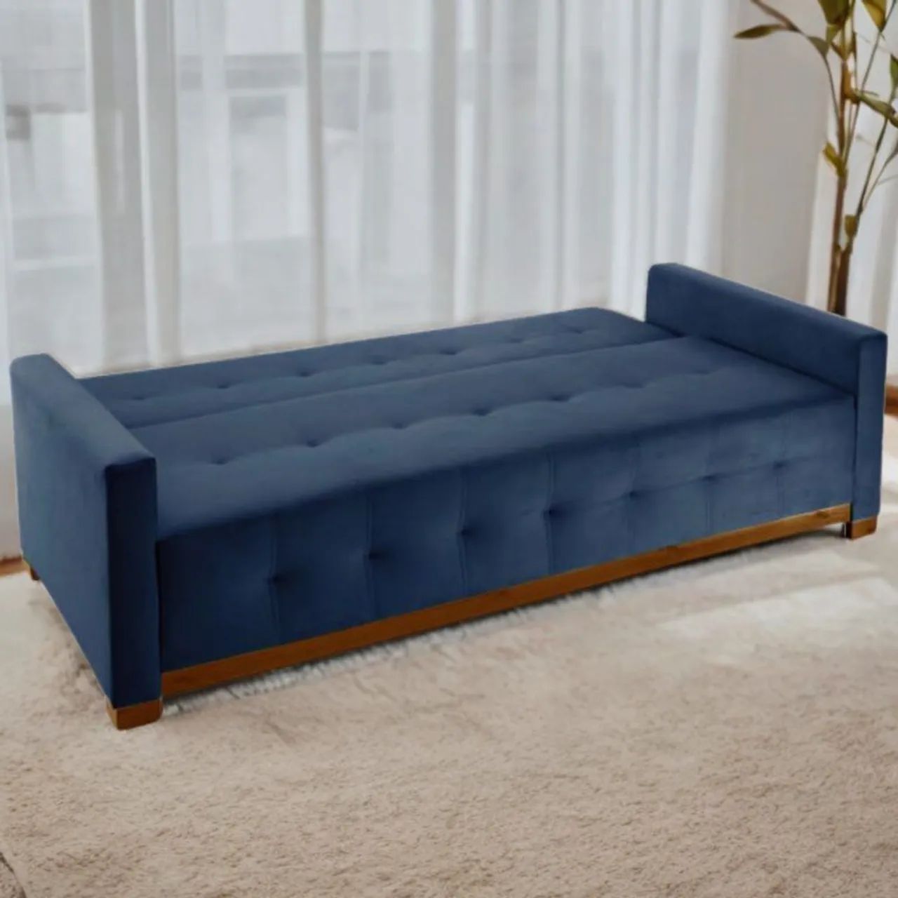 SOFÁ CAMA SUPER CONFORTÁVEL ALTA FUNCIONALIDADE SURPREENDA-SE!! IEUTT - Foto 2