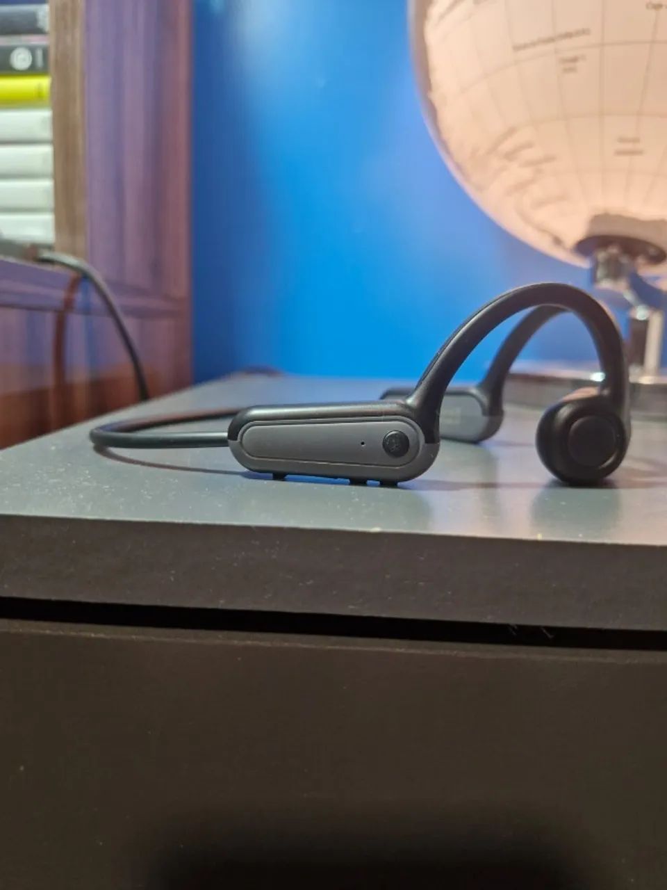Fone de ouvido por indução óssea Xiaomi - Ideal p/ Corrida e Ciclismo (Novo) - Foto 4