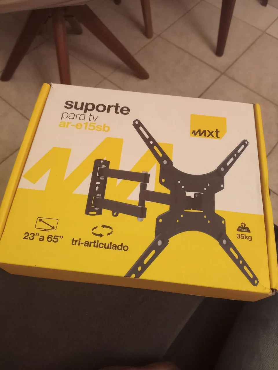Suporte para tv tri-articulado