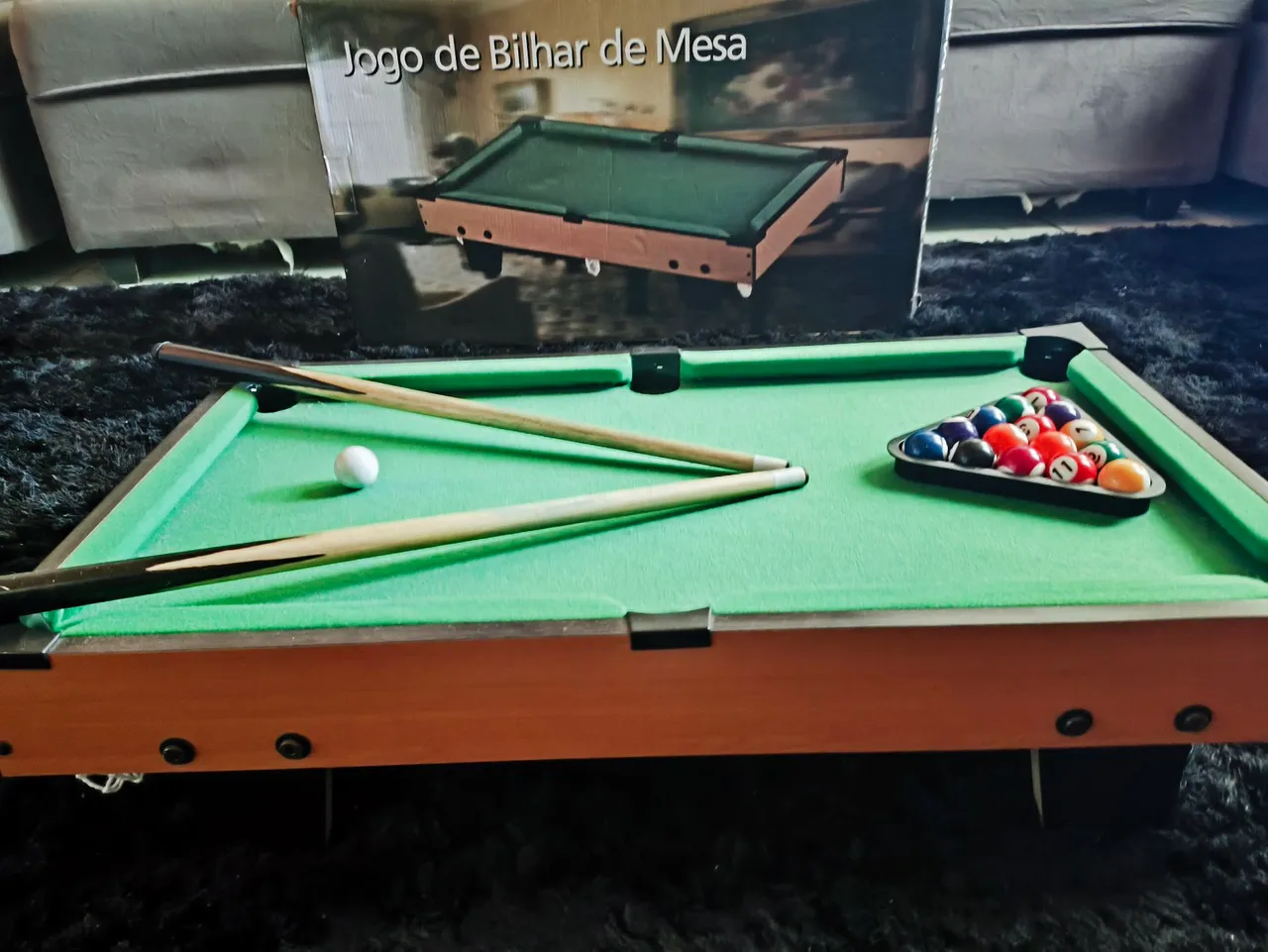 Jogo de Bilhar de Mesa - Diversão Garantida!