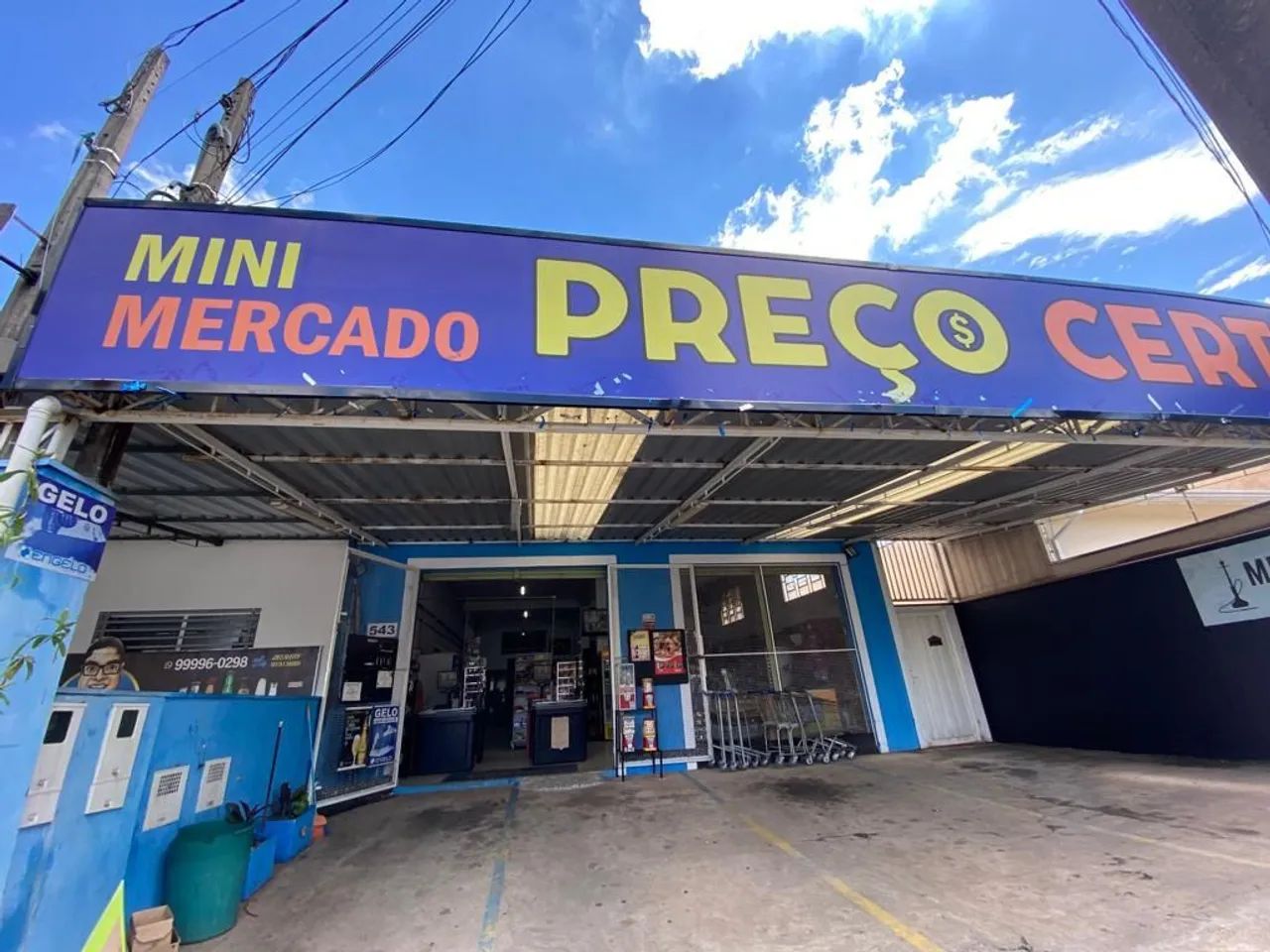 Mini Mercado padaria hortifruit açougue 