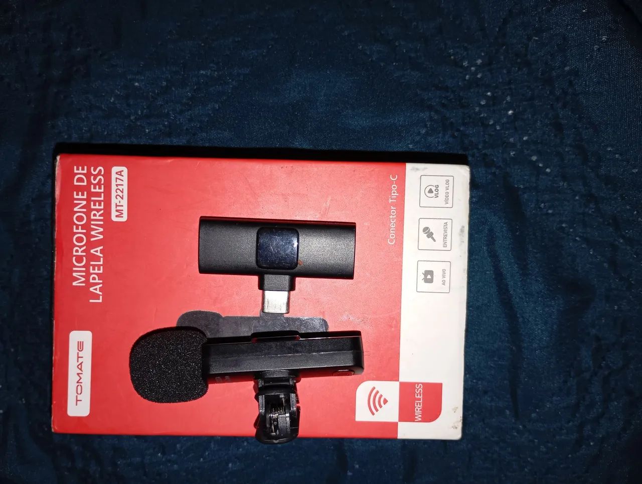 Microfone de lapela wireless - Foto 5