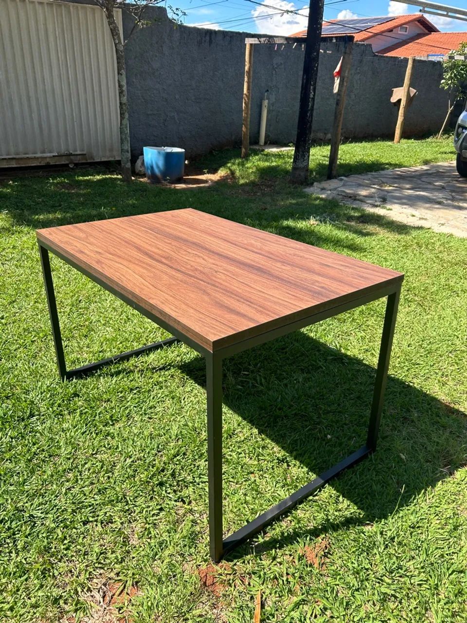 Mesa feita sob medida no estilo industrial  - Foto 3
