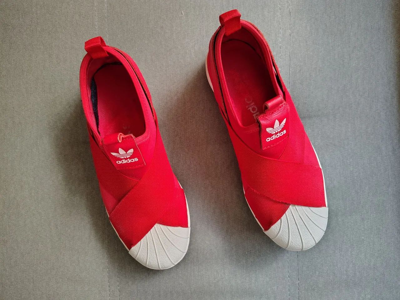 Tênis Adidas superstar slip on Calçados Parque Residencial da