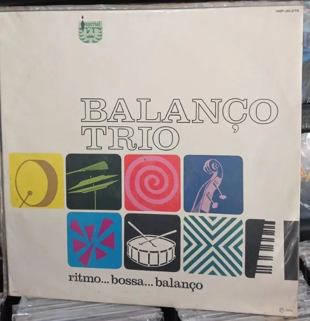LP BALANÇO TRIO - RITMO BOSSA....- 200 FRETE GRATIS