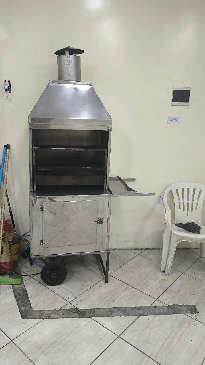 Churrasqueira Industrial em Aço Inox - Foto 2