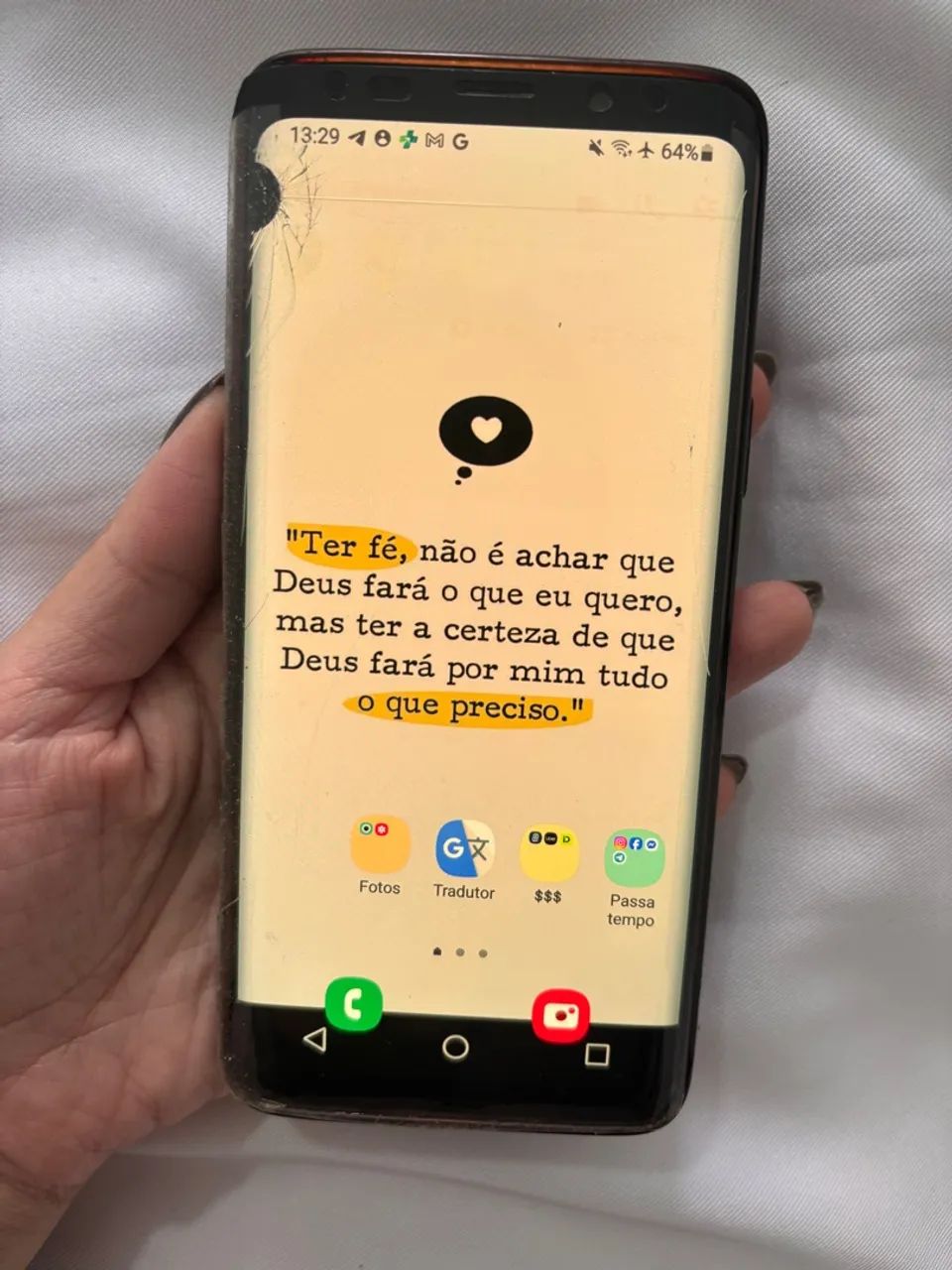 Samsung Galaxy S9 - 128 gb - preto
