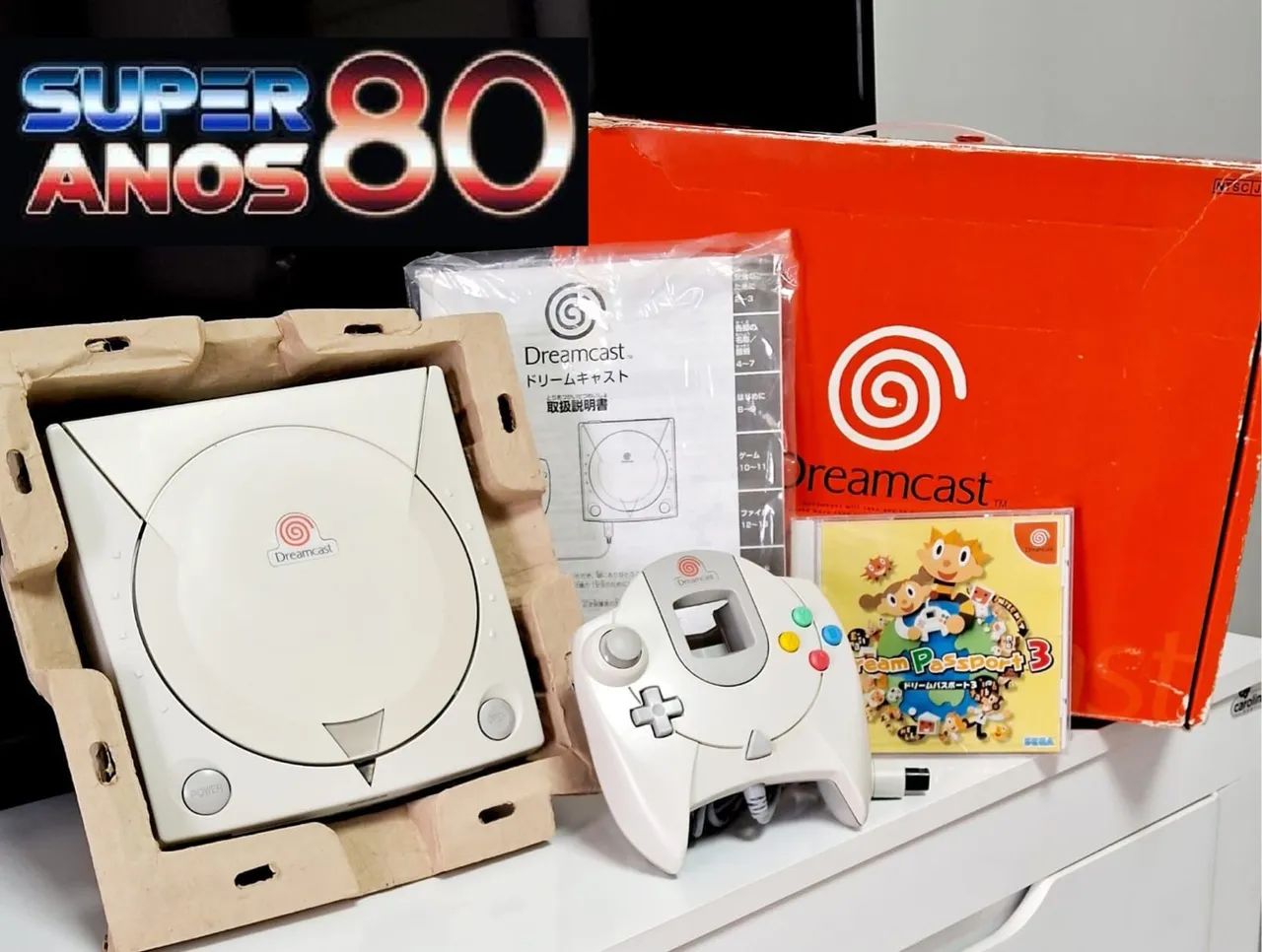 Dreamcast - Console, Caixa e Jogo