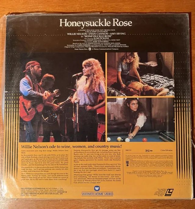 Laserdisc Minha Estrada Minha Vida (Honeysuckle Rose) - RELÍQUIA AINDA NO PLÁSTICO - Foto 2