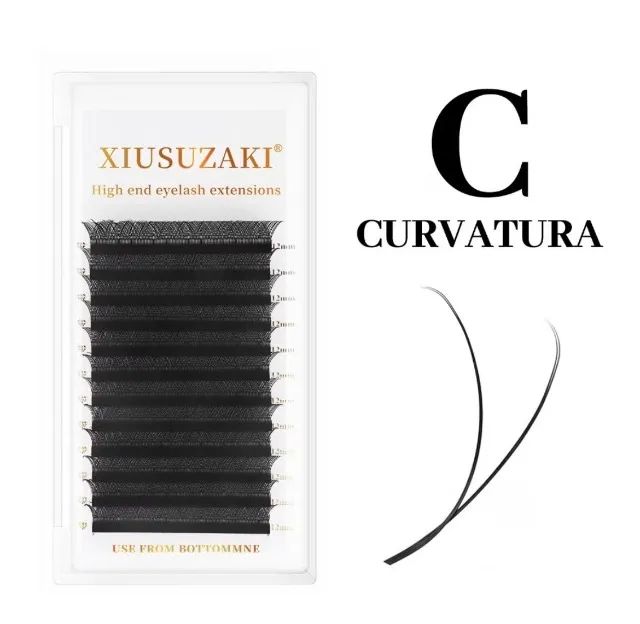 XIUSUZAKI  Cílios Y YY -0.07-Curvatura C Mix 8-15mm 