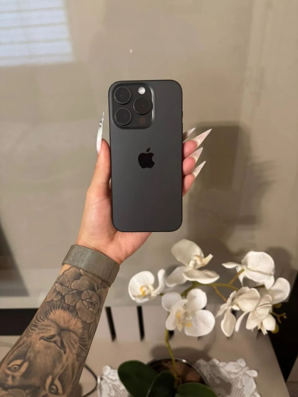 iPhone 15 Pro 256gb Titânio Preto