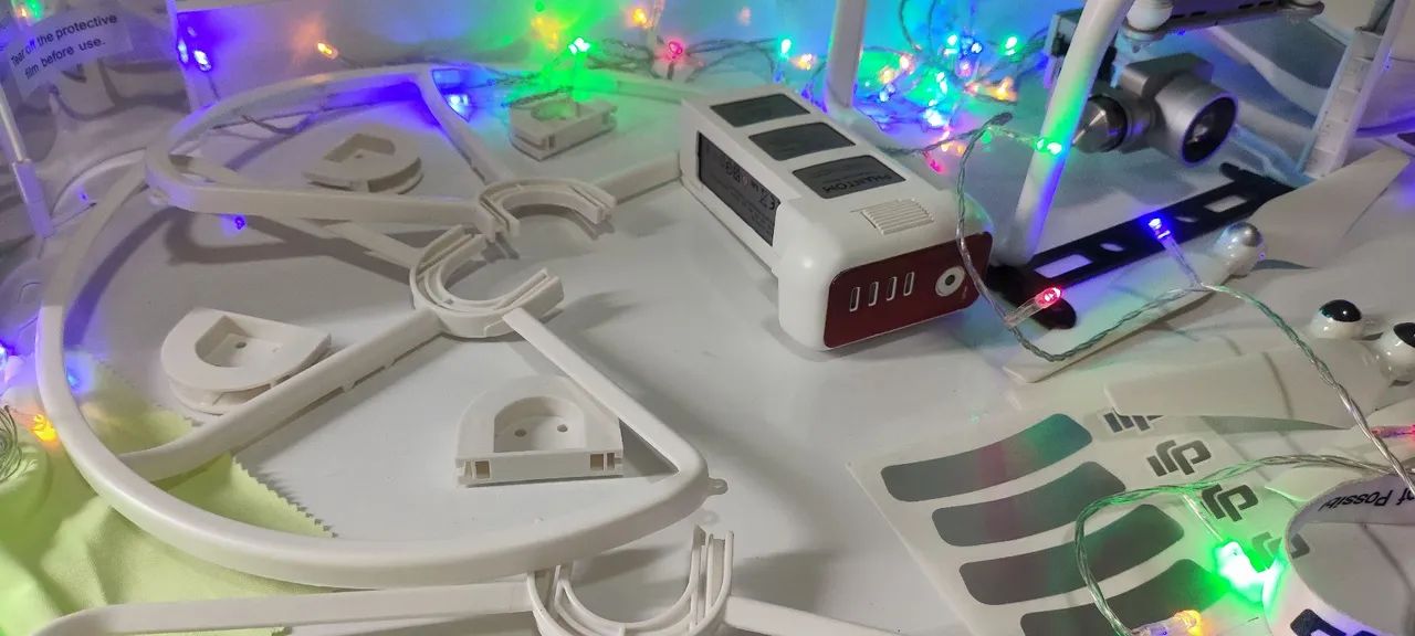 Drone DJI Phantom 3 com acessórios - Foto 5