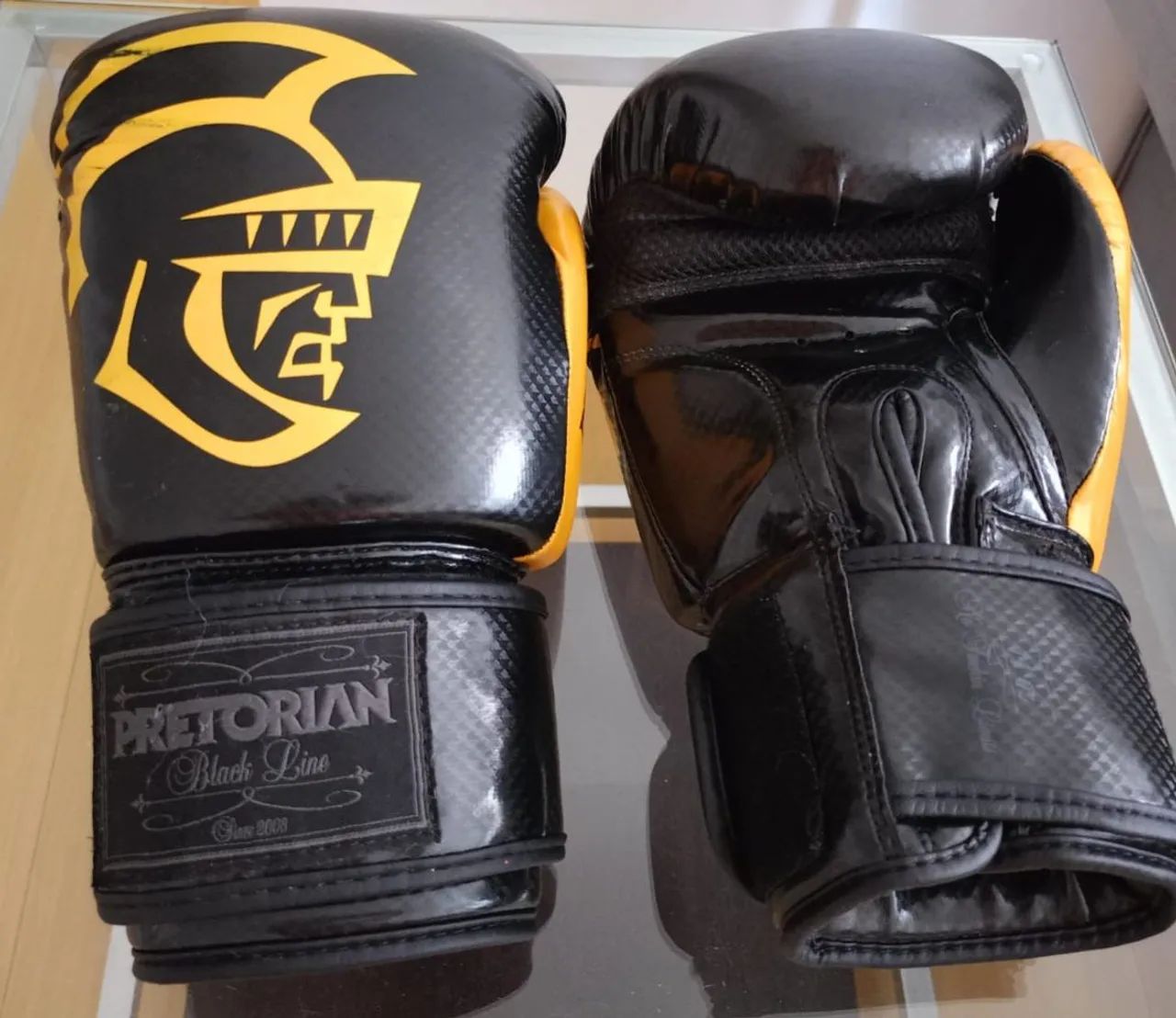 Luvas de Boxe Pretorian Black Line - Tamanho M