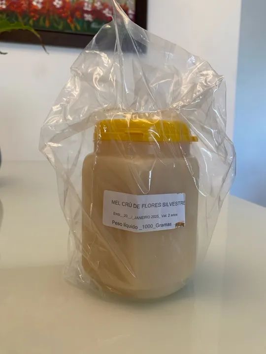 Mel de abelha Cru Cremoso 100% puro