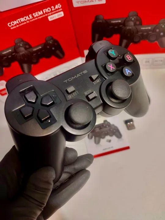 Controle Sem Fio 2.4G para Playstation - Novo - Foto 4