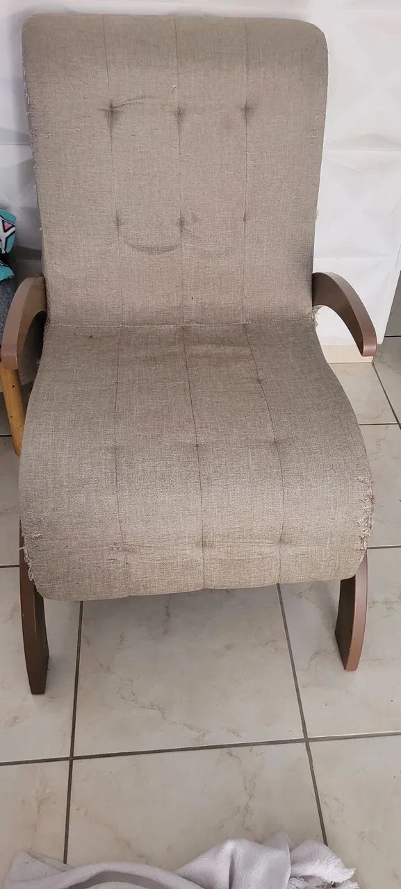 Poltrona de linho 64961624251137123