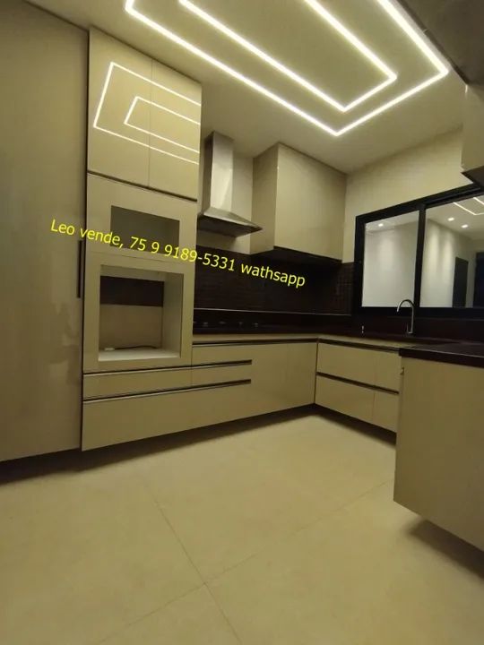 Leo vende, bairro Sim , 4\4 c 2 suítes, closet, piscina, goumert, energia solar - Foto 5