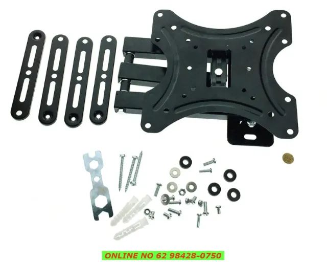 Suporte Para Tv Articulado 14 a 55 Polegadas Universal P/Todas Televisões - Foto 5