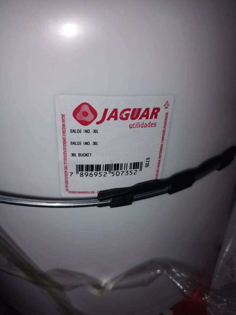 Balde de 30 litros com alça de aço  - Foto 3