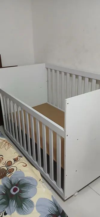 Berço de Bebê Branco  - Foto 2