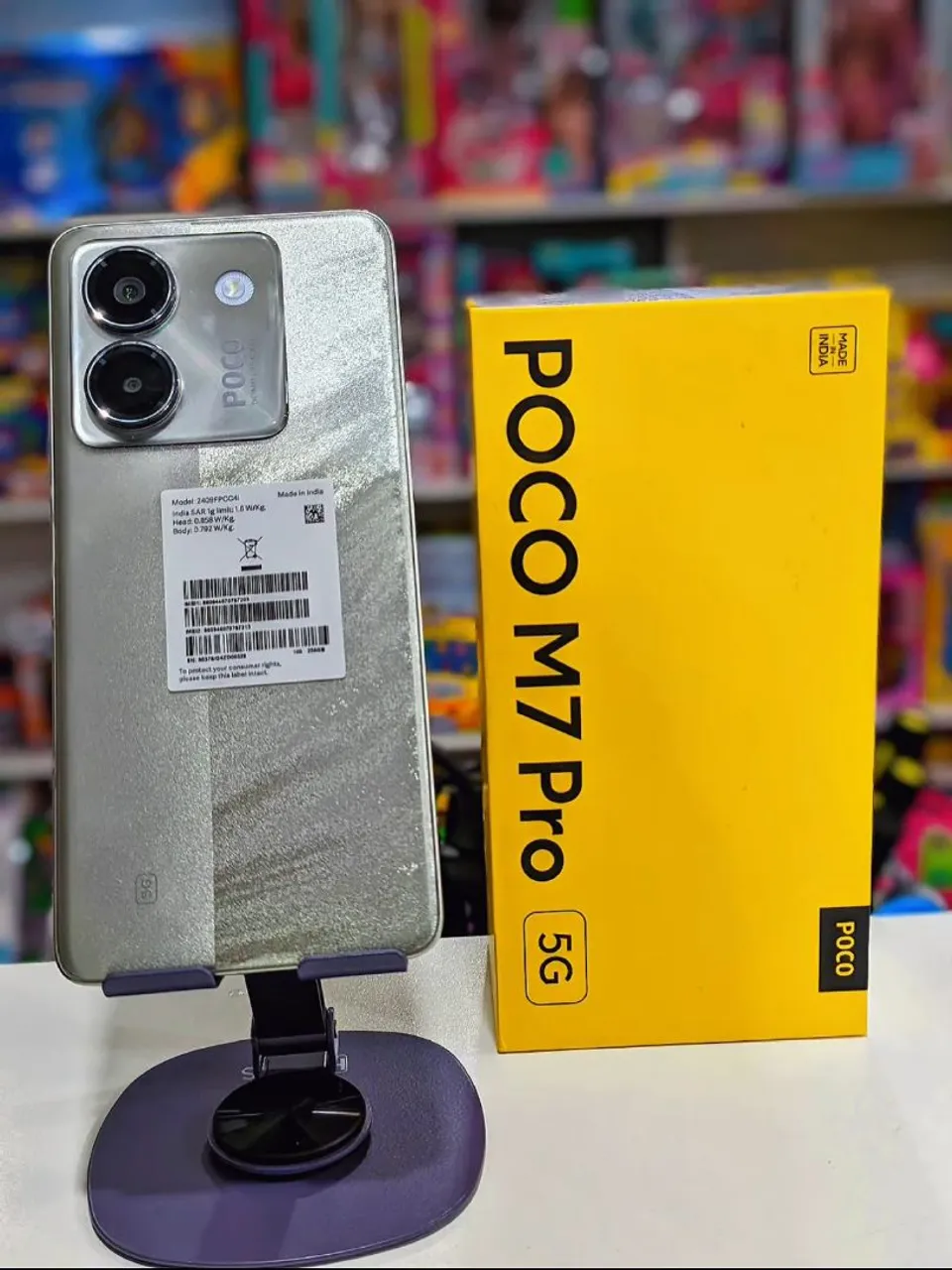 Poco M7 Pro 5G 256gb/12ram NFC (LACRADO)