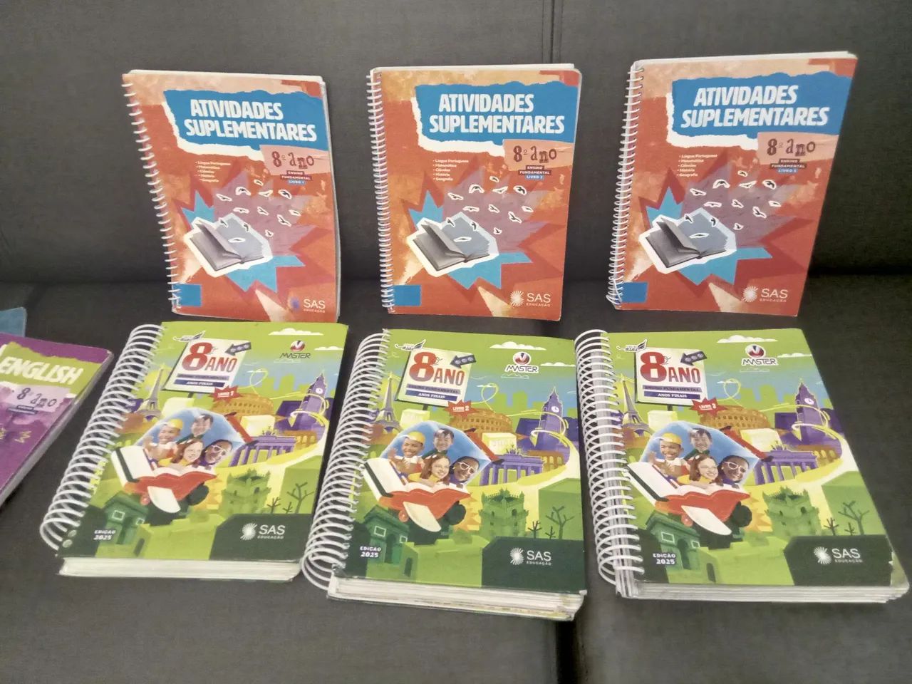 Coleção livros SAS 8 ano - Livros e revistas - Grageru, Aracaju