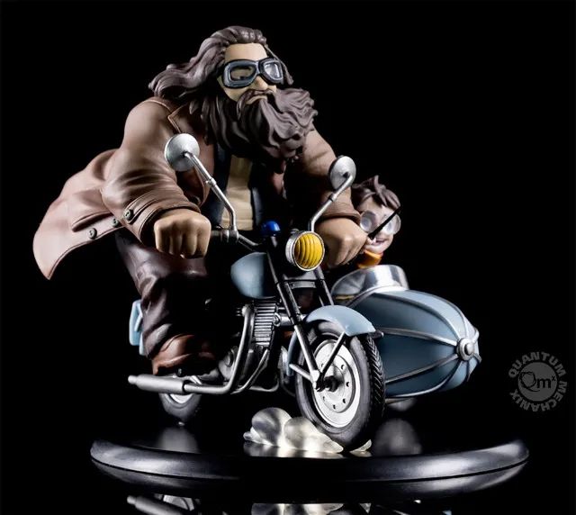 Harry Potter E Rubeus Hagrid Figura Qfig Max Edição Limitada