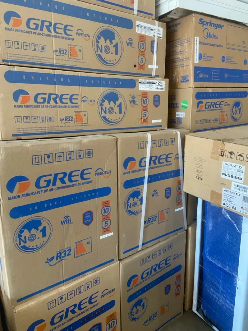 Ar Condicionado Gree Inverter - Unidades Novas