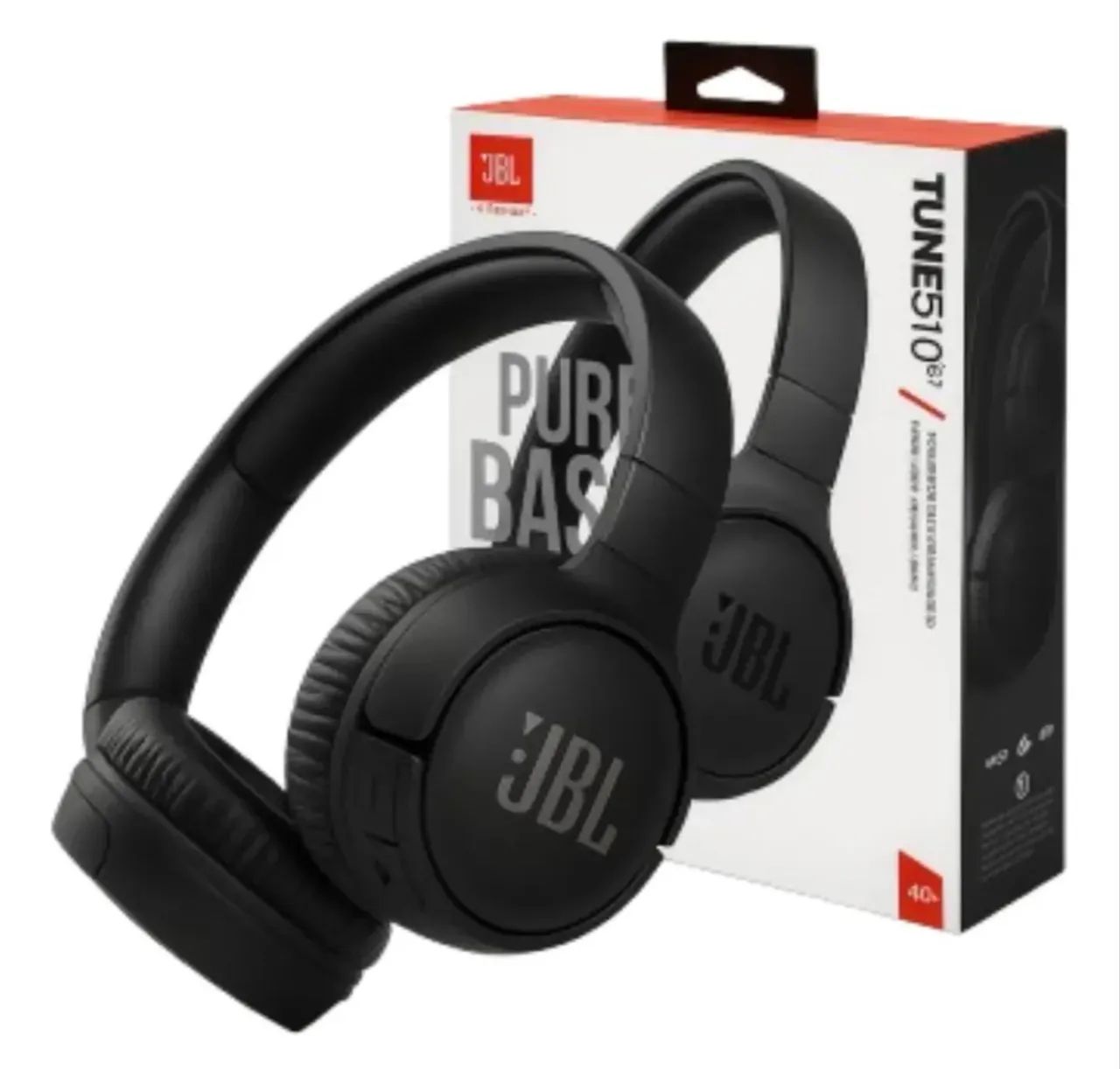Fone De Ouvido Bluetooth Jbl Dobrável Tune 510bt Cor Preto - Foto 5