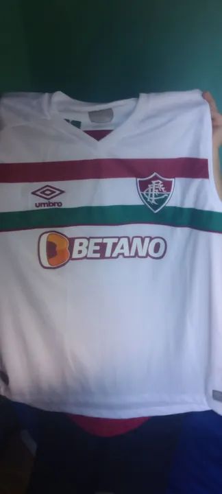 Camisa de Futebol do Fluminense Betano Umbro - Foto 2