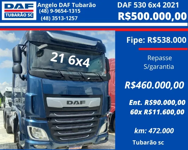 DAF 530 6x4 2021