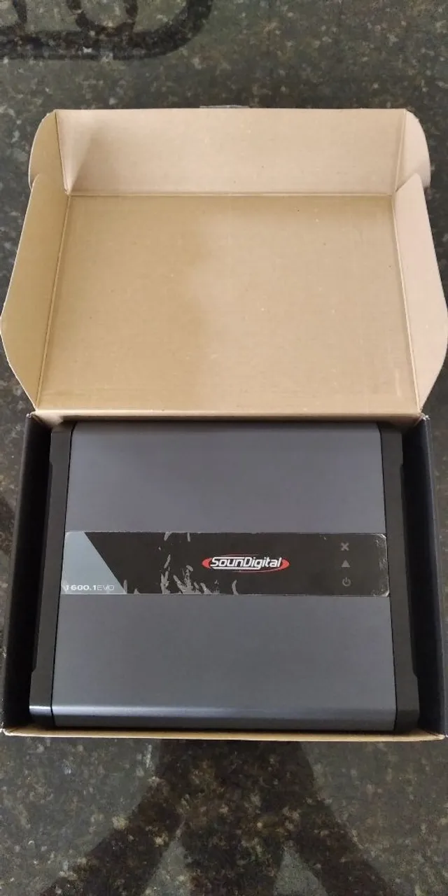 Amplificador SoundDigital 1600.1 EVO4.0 - 4 ohms