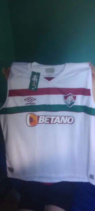 Camisa de Futebol do Fluminense Betano Umbro - Foto 3