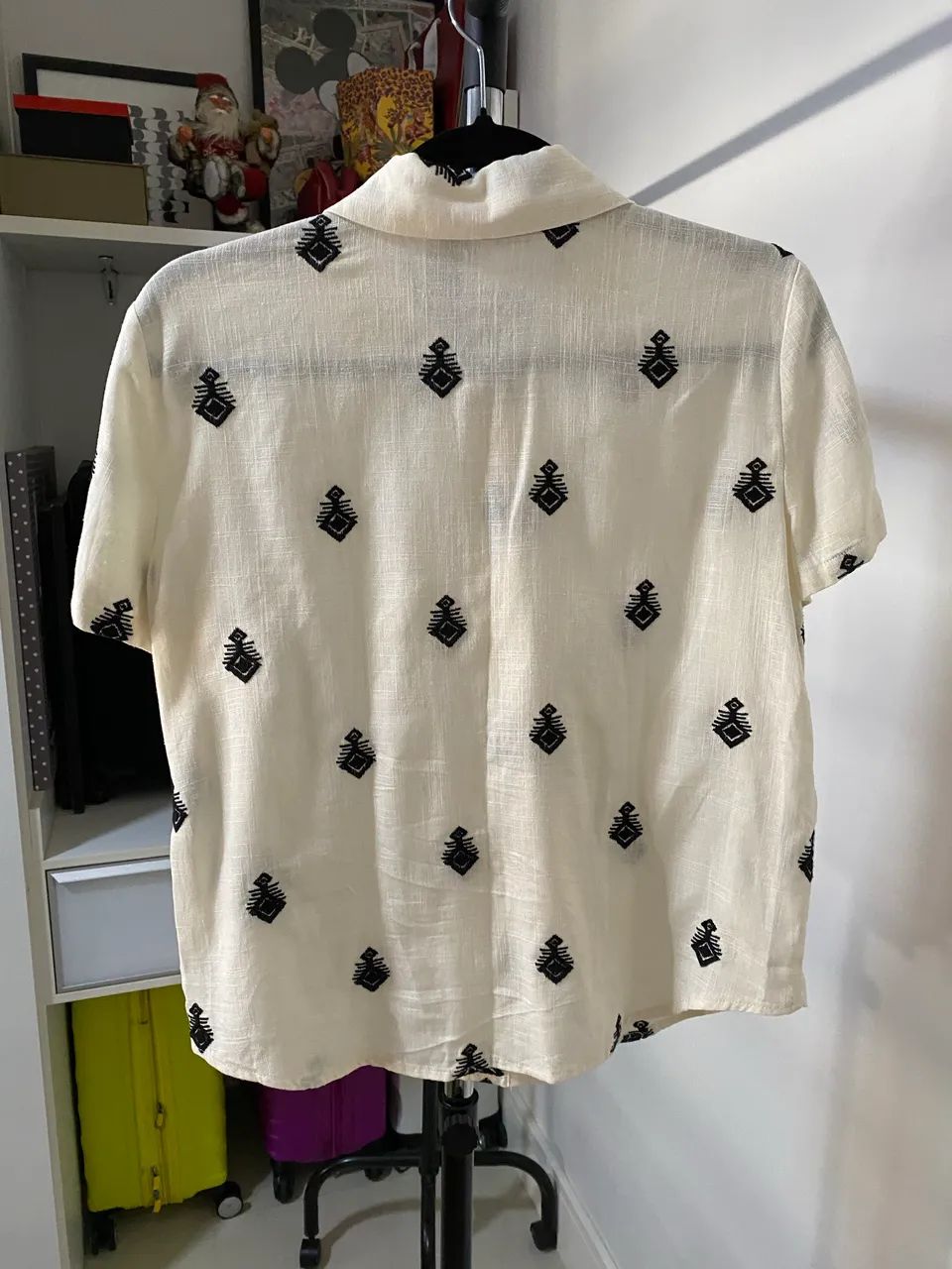 Camisa Zara com bordados  - Foto 2