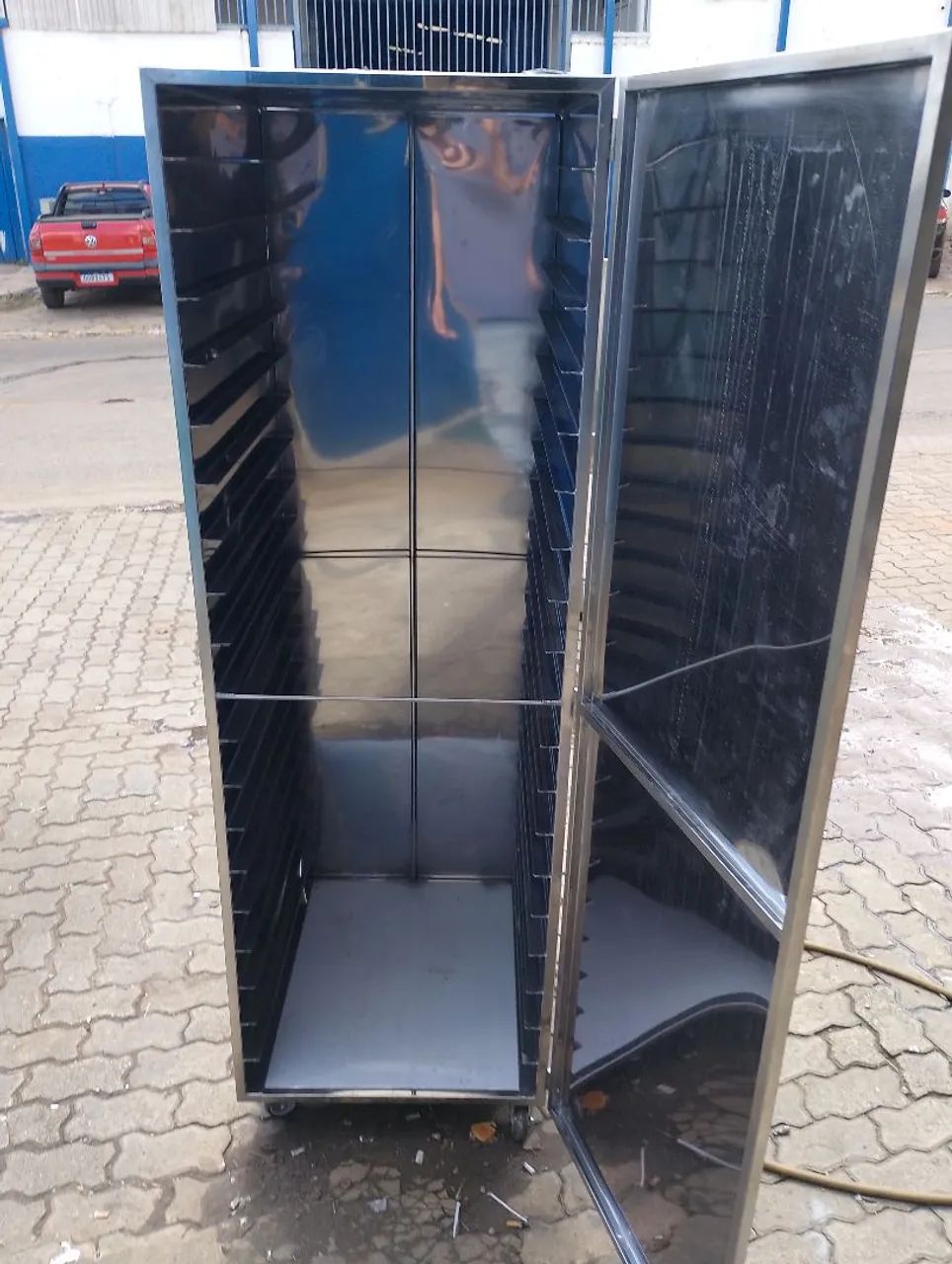 Carinho expositor de pães para padaria  - Foto 6