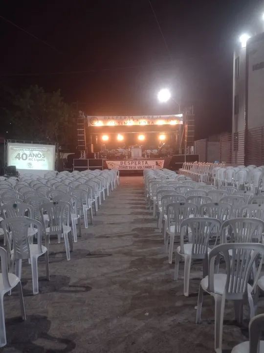 TELÃO DE LED ,SOM PALCO, ILUMINAÇÃO  - Foto 3