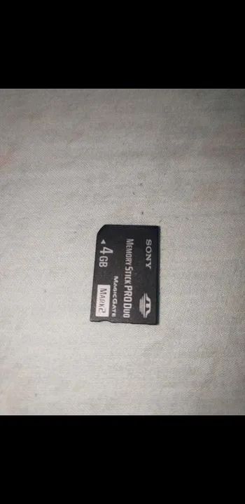Cartão de Memória Sony Memory Stick Pro Duo 4GB